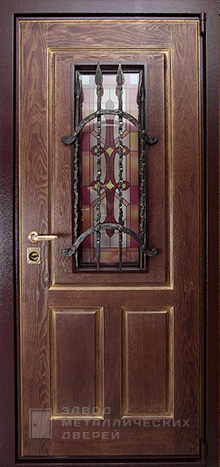 Фото «Дверь с ковкой №20» в Лыткарино