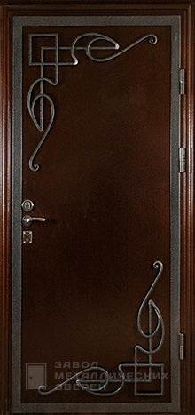 Фото «Дверь с ковкой №2» в Лыткарино