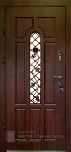 Фото «Дверь с ковкой №10»  в Лыткарино