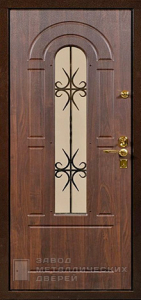 Фото «Дверь с ковкой №14»  в Лыткарино