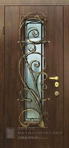 Фото «Дверь с ковкой №17»  в Лыткарино