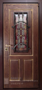 Фото «Дверь с ковкой №20» в Лыткарино