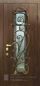 Фото «Дверь с ковкой №17» в Лыткарино