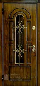 Фото «Дверь с ковкой №11»  в Лыткарино